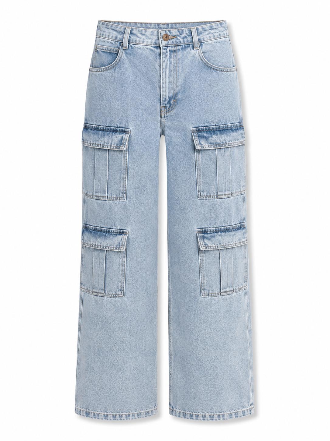 Calça Jeans Cargo Virginia