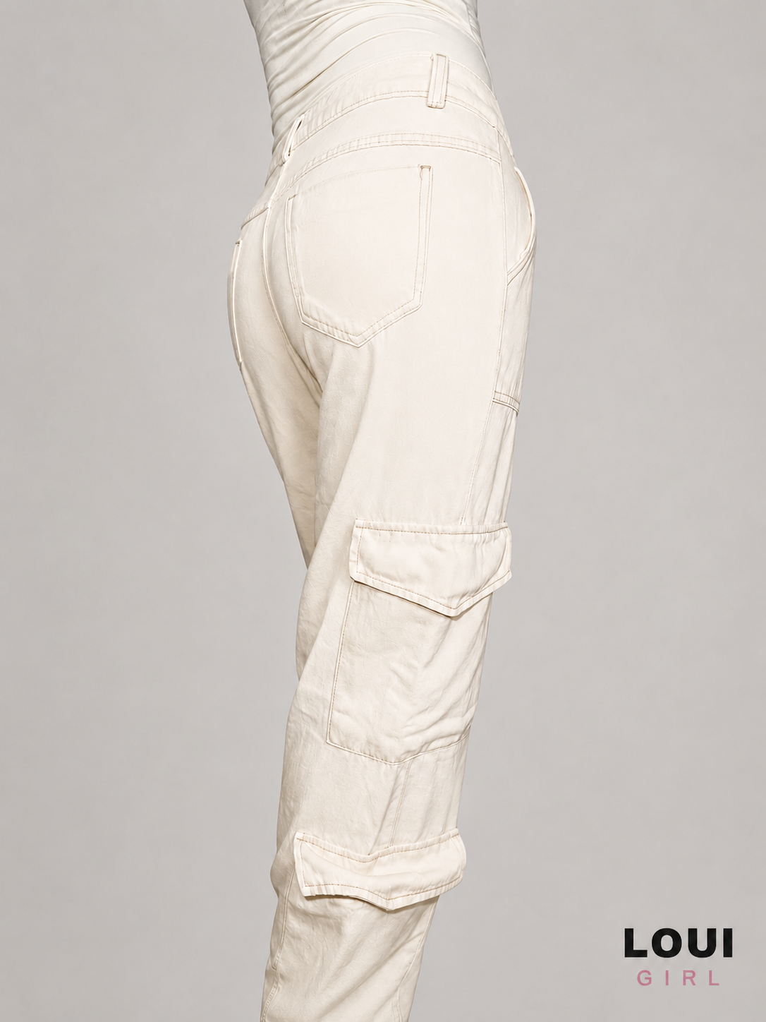 Calça Cargo Off White