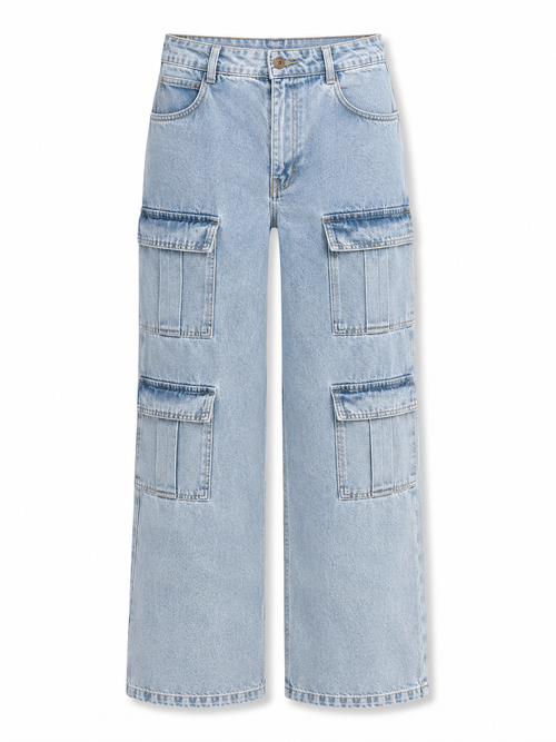 Calça Jeans Cargo Hailey